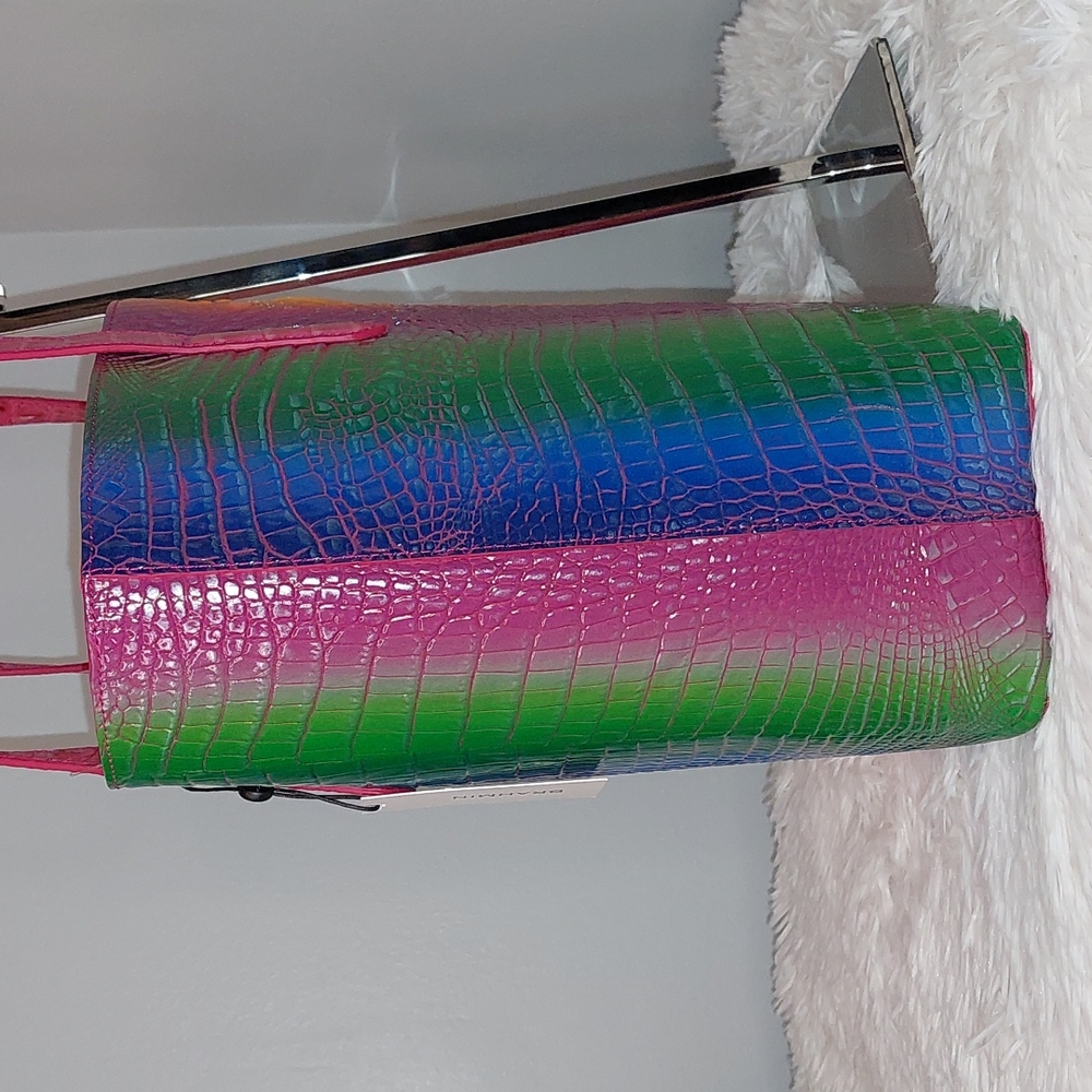 Brahmin Croc-Embossed Tote and Pouch Set
*limited offer free leather jacket * - Picture 4 of 16